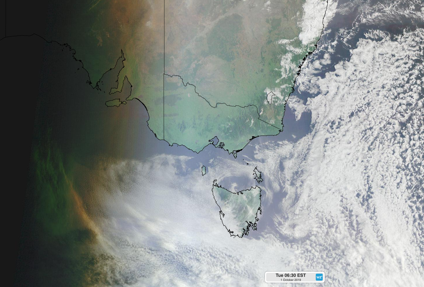 Chilly start to October in Melbourne